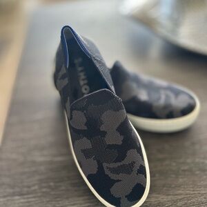 Rothy’s The Original Slip On Sneaker Grey Camo